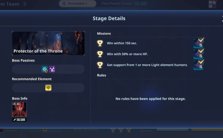 Igris - Rewards Essence Stones