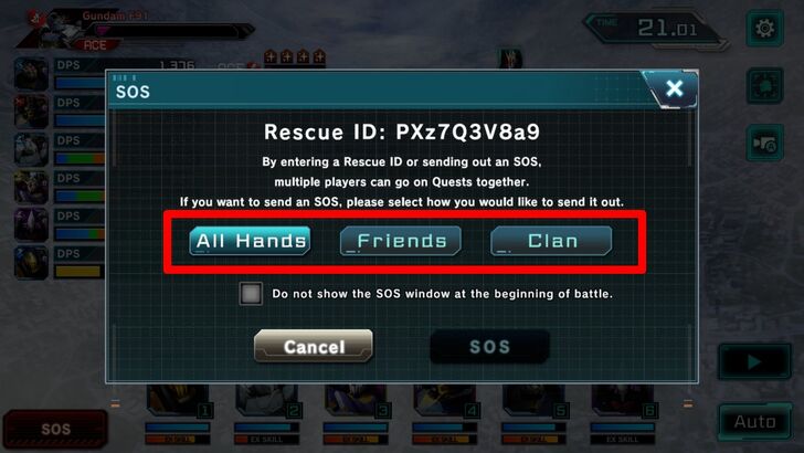 Sending an SOS 2 - Gundam UC Engage