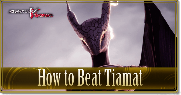 SMT V Vengeance - How to Beat Tiamat Boss Fight