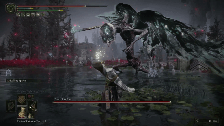 Elden Ring - Ghostflame Call Ash of War World View