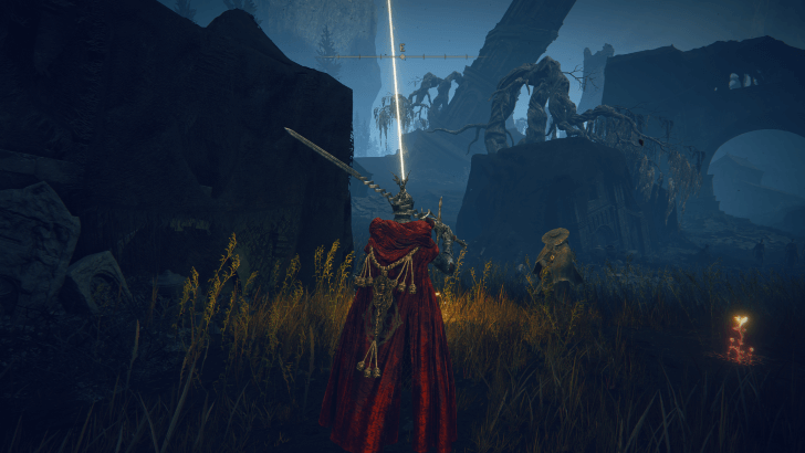 Elden Ring - Palm Blast Ash of War World View