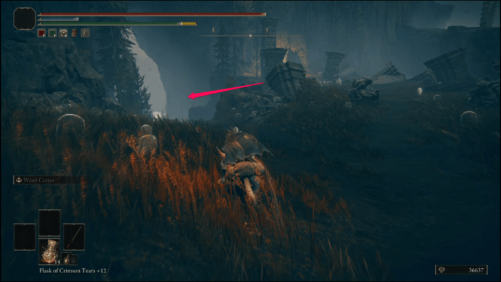 to Ellac River Cave step 2