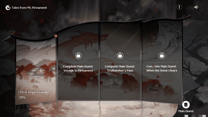 Wuthering Waves - Tales From Mt. Firmament Tasks