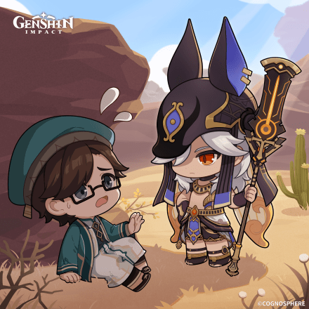 Genshin Impact - Cyno Birthday Art 2024