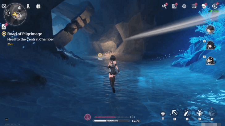 Wuthering Waves - Head to the Central Chamber