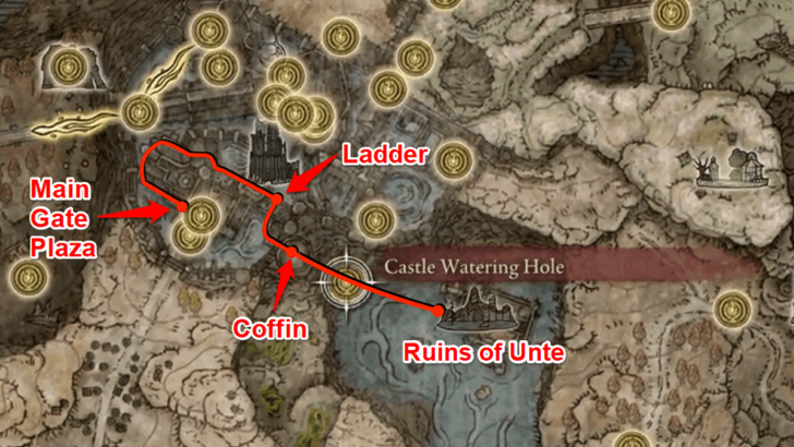 How to Get to Ruins of Unte