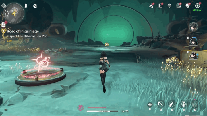 Wuthering Waves - Inspect the Hibernation Pod