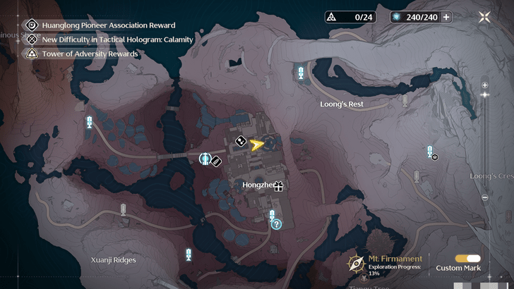 Wuthering Waves - Photo I - Map Location