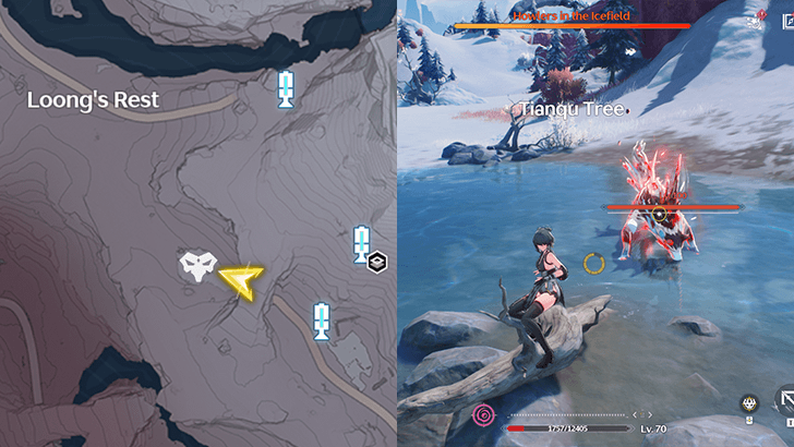 Wuthering Waves - Icefield Beast Location