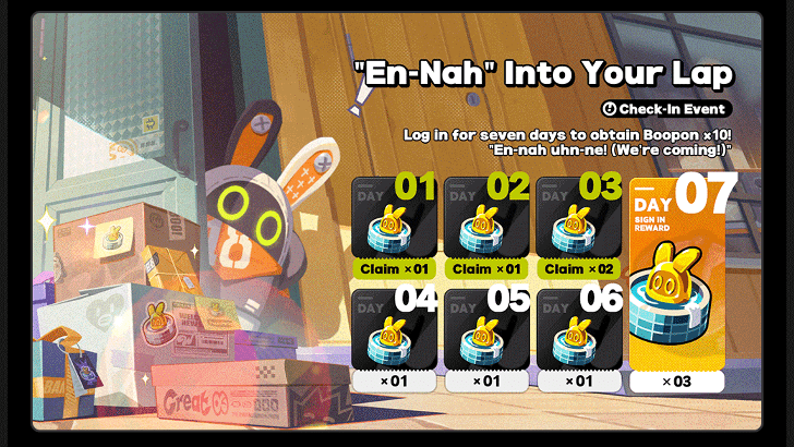 Zenless Zone Zero Eh-Nah Into Your Lap Log in Event