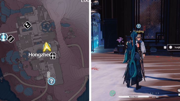 Wuthering Waves Kaleidoscope of Hongzen Quest Location