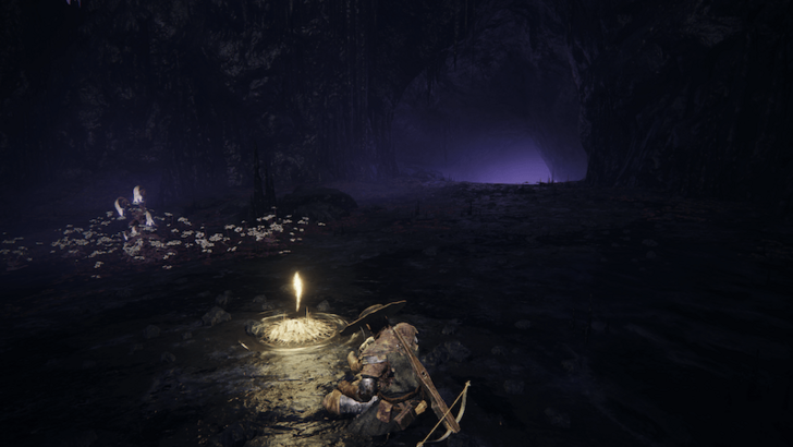 Elden Ring - Garden of Deep Purple World Location