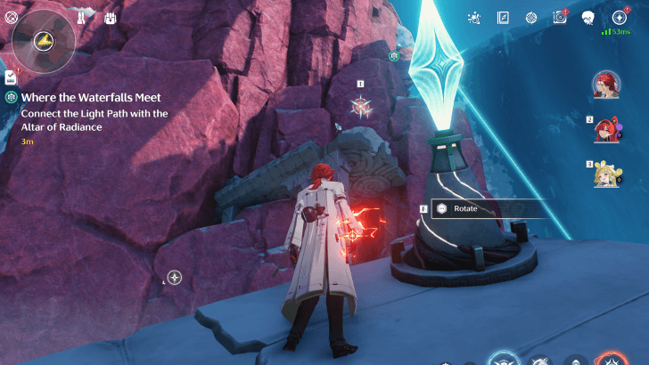 Wuthering Waves - Where the Waterfalls Meet First Light Path