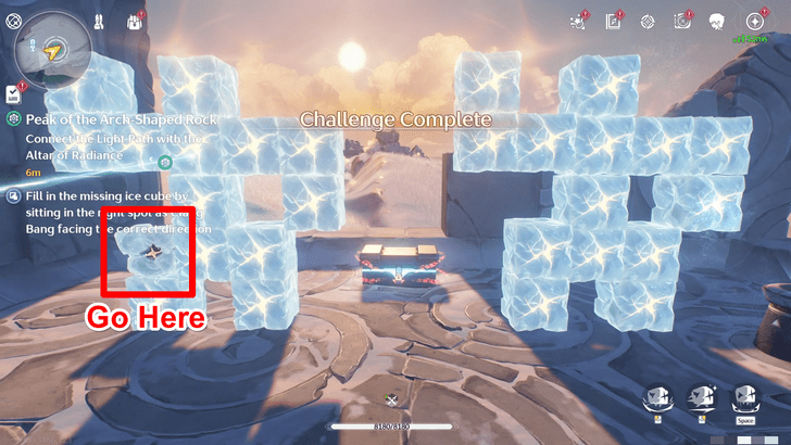 Wuthering Waves - Peak of the Arch-Shaped Rock - Complete the First Echo Challenge Clang Bang