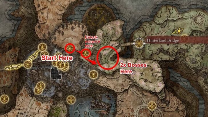 Tree Sentinel Duo (Hinterland) Map Location