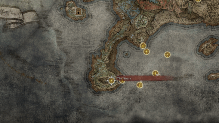 Elden Ring - The Fissure Map Location