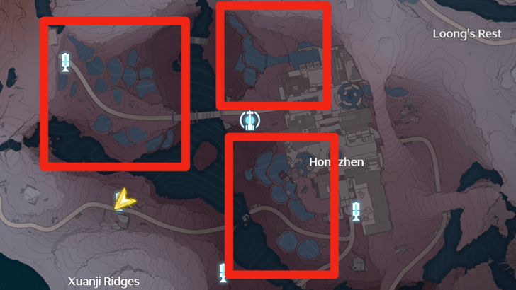 Wuthering Waves - Sagaci Hot Springs Possible Locations