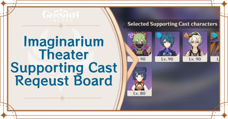 Genshin Impact Supporting Cast Request Board
