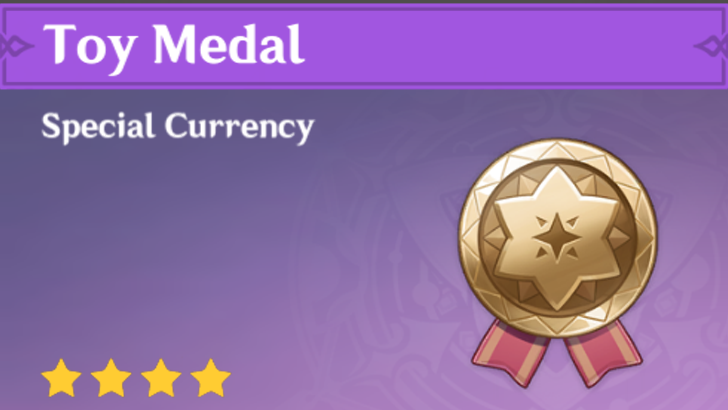 Genshin - Toy Medal