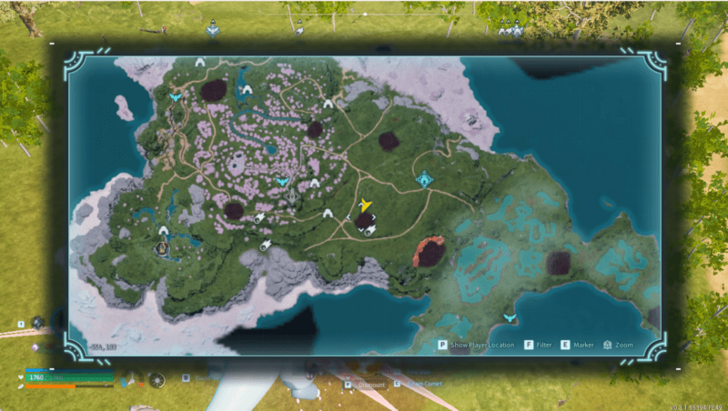 Palworld - Base 2 Map -554, 193