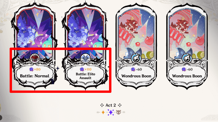 Genshin - Imaginarium Theater - Choose A Battle Event