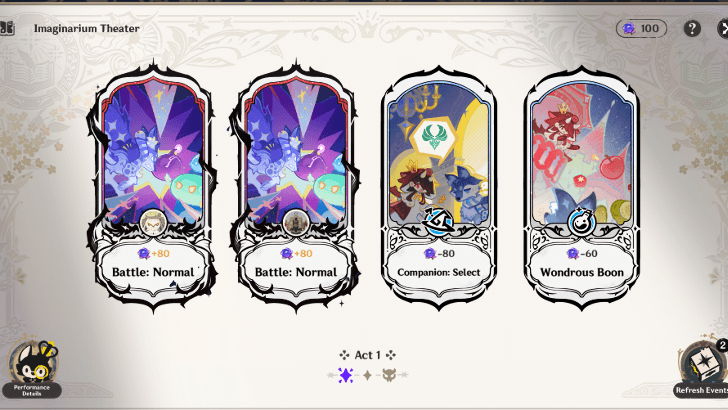 Genshin - Used at the Imaginarium Theatre Challenge Event