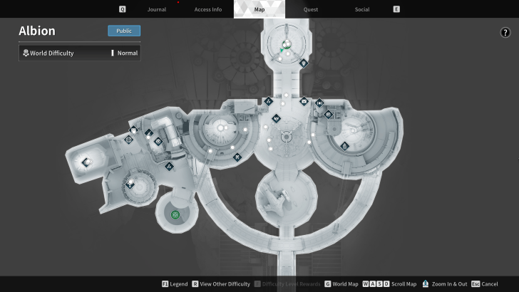 The First Descendant - Albion Map