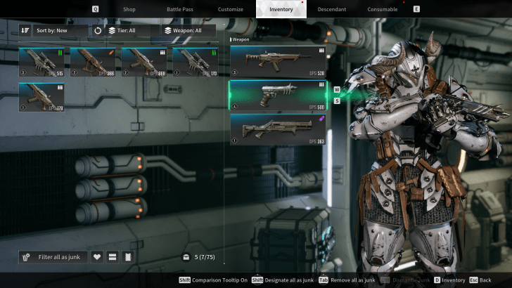 The First Descendant - Weapons