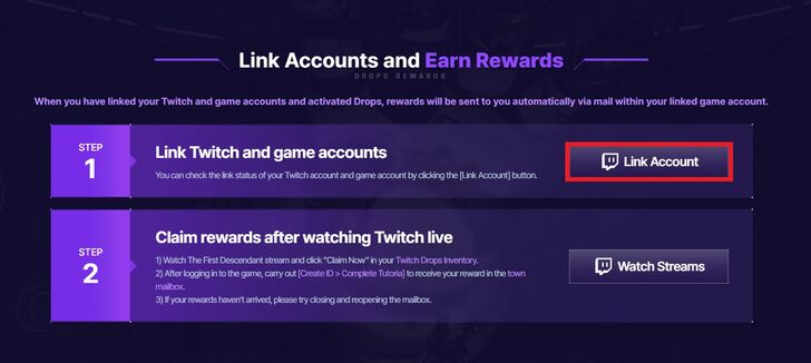 The First Descendant Twitch Drops Link