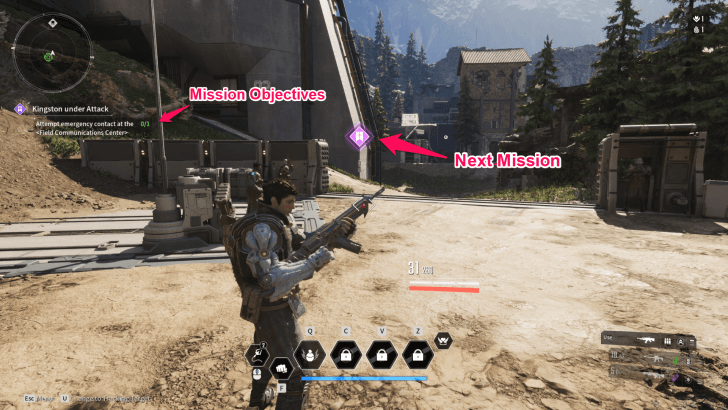 The First Descendant - Purple Icons Indicate the Next Mission