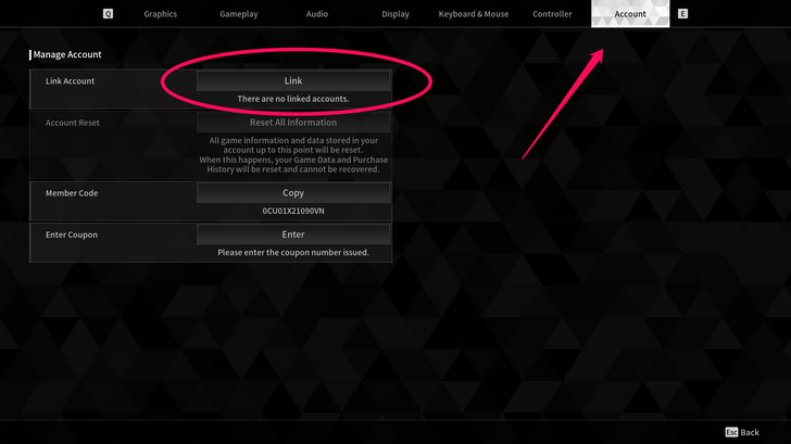The First Descendant - Crossplay Account Link.png