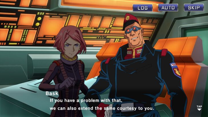 Peche and Bask Om - Gundam UC Engage