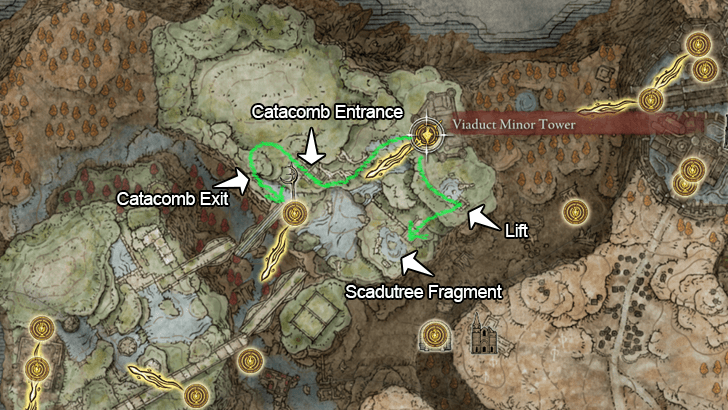 Elden Ring - Viaduct Minor Tower Descent