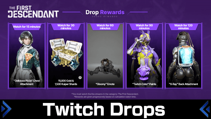 The First Descendant Twitch Drops Top Banner