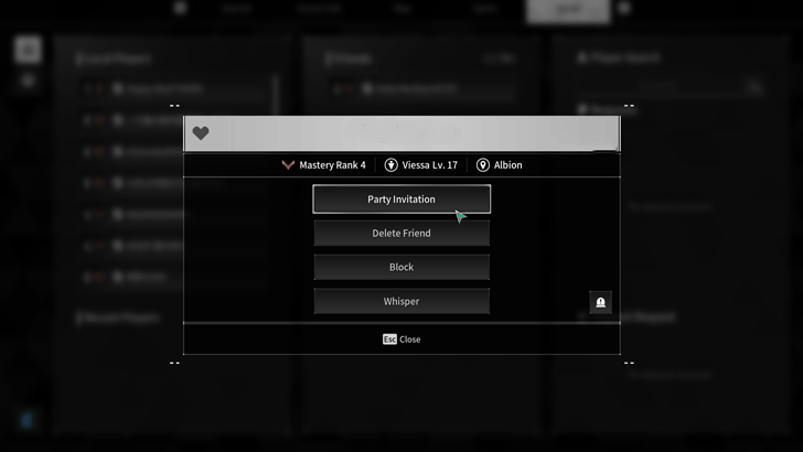 The First Descendant - Party Invitation