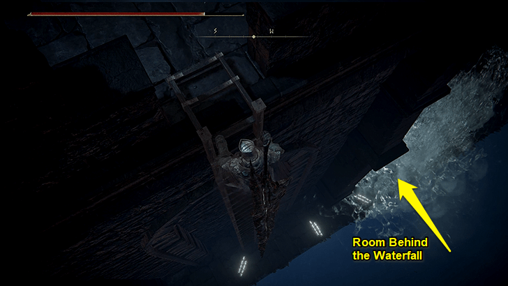 Elden Ring - Room Behind the Waterfall