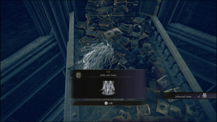 obtaining the Jolan and Anna Spirit Ashes