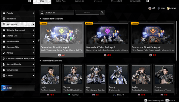 The First Descendant - Bunny Caliber Shop