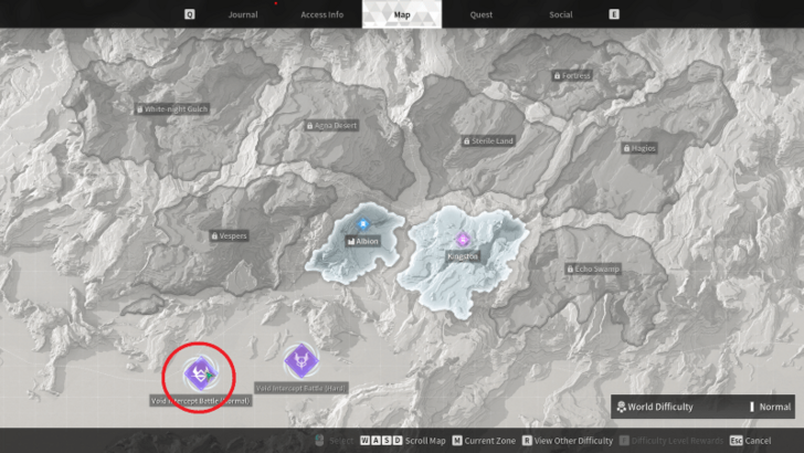 Void Intercept Battle