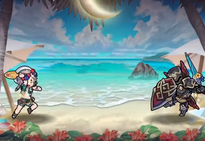 Fire Emblem Heroes - Summer Clanne Attack
