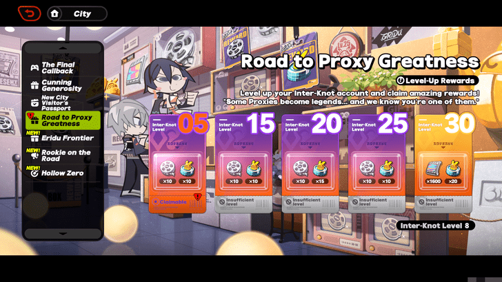 Road to Proxy Greatness Event Rewards