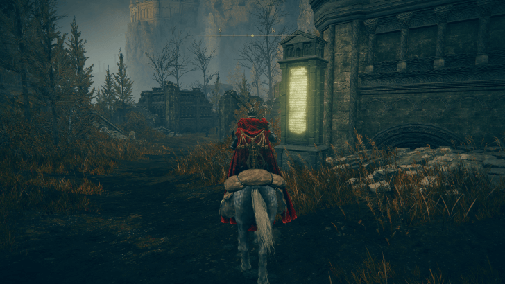 Elden Ring - Temple Town Ruins Map Fragment World View