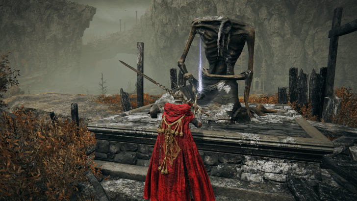 Elden Ring - Temple Town Ruins Revered Spirit Ash World View