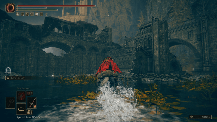 Elden Ring - Temple Town Ruins World View