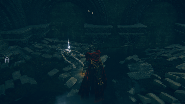 Elden Ring - Temple Town Ruins Spiritgrave Stone World View