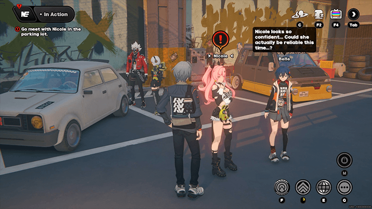 Meet Nicole in the Parking Lot