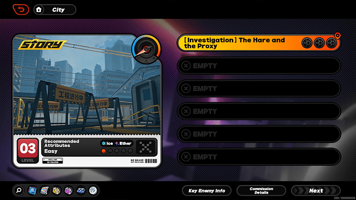 Zenless Zone Zero - Investigation The Hare and The Proxy