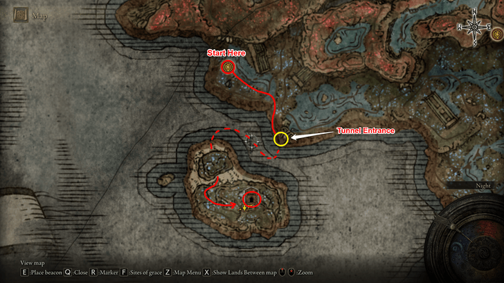 Dancer of Ranah Map Location