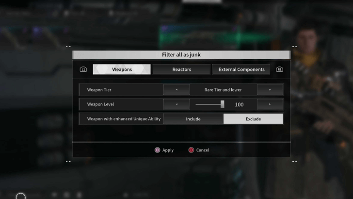 The First Descendant - Junk Filter