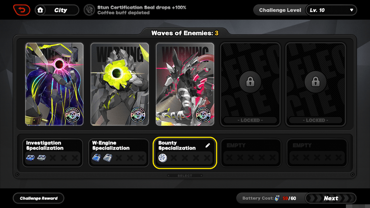 Complete Bounty Specialization Challenges